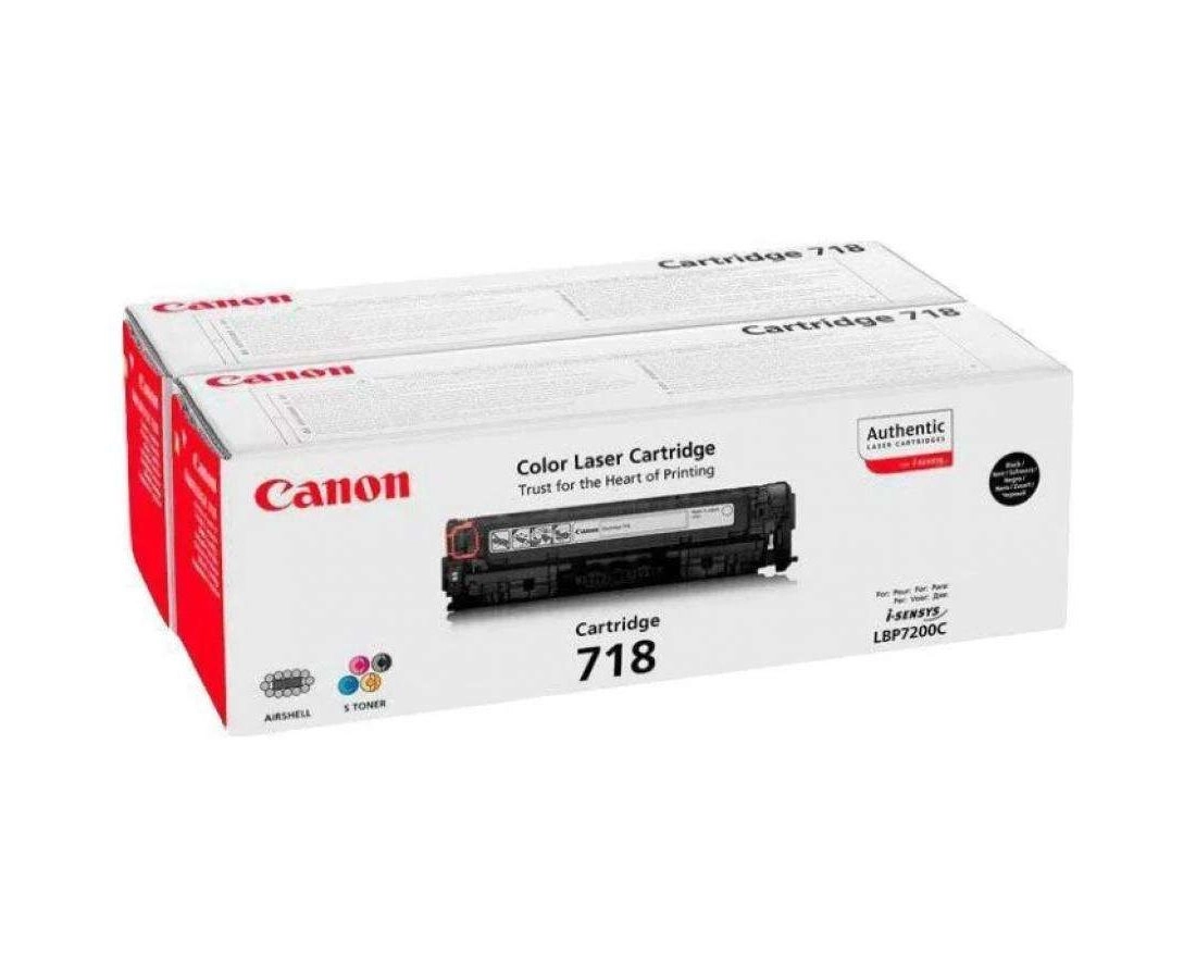 Картридж Canon  718 Bk Twin, 2662B005